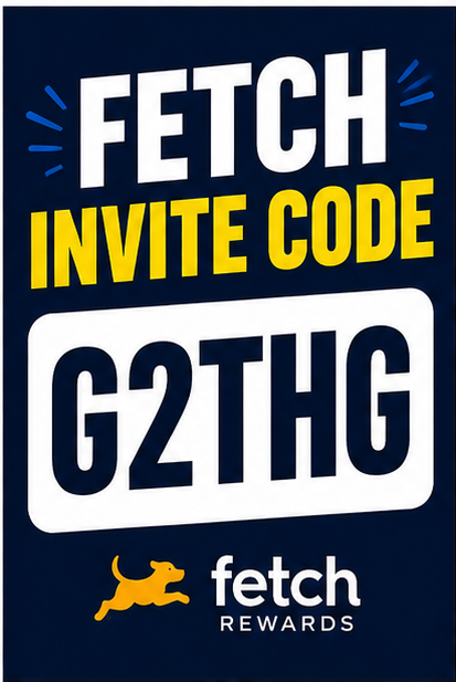 Fetch sign up bonus code December 2026 January 2027 G2THG