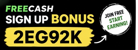 Freecash welcome bonus referral code January February 2027 2EG92K