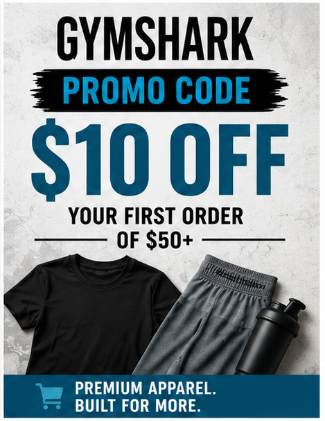 Gymshark promo code December 2026 January 2027 get $10 off