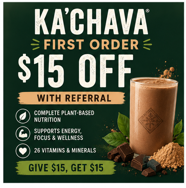 Ka'Chava Give $15 Get $15 referral October November 2026