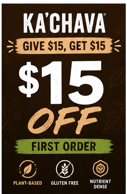 Ka'Chava referral discount April May 2027 $15 off